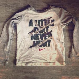Size 5 kids/youth Nike baseball shirt